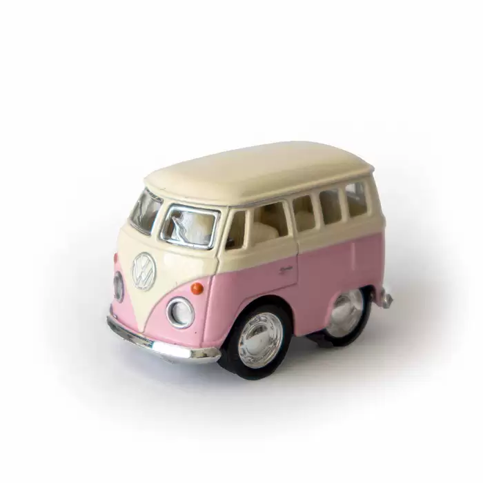 Die Cast Metal Volkswagen Little Van Oyuncak Minübüs 4.5 CM