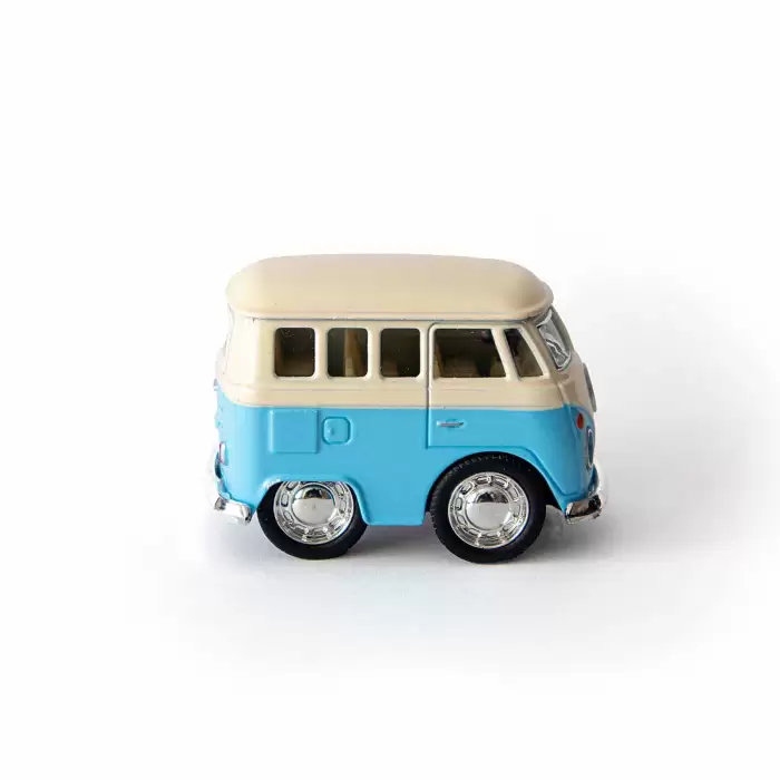 Die Cast Metal Volkswagen Little Van Oyuncak Minübüs 4.5 CM