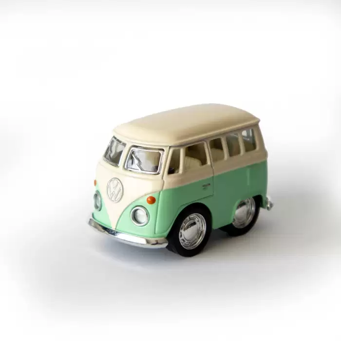 Die Cast Metal Volkswagen Little Van Oyuncak Minübüs 4.5 CM