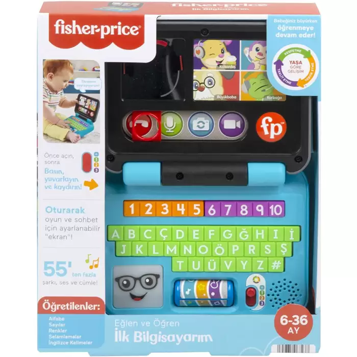 Fisher-Price Eğlen ve Öğren İlk Bilgisayarım