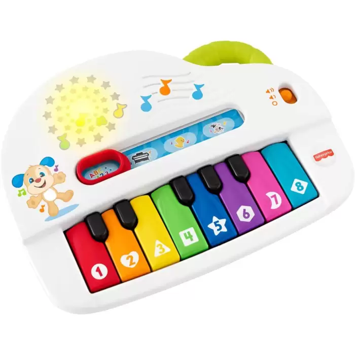 Fisher-Price Eğlen ve Öğren Işıklı ve Eğlenceli Oyuncak Piyano
