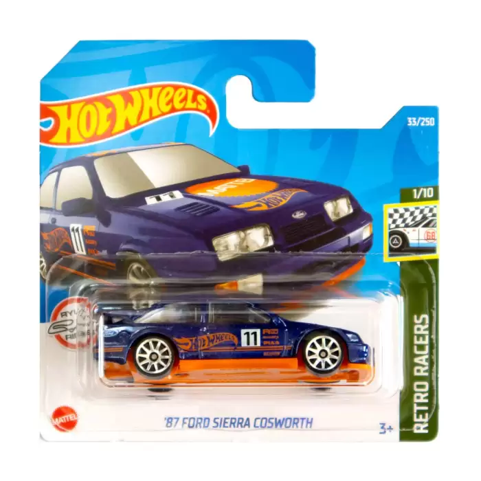 Hot Wheels - 87 Ford Sierra Cosworth - Retro Racers - 033