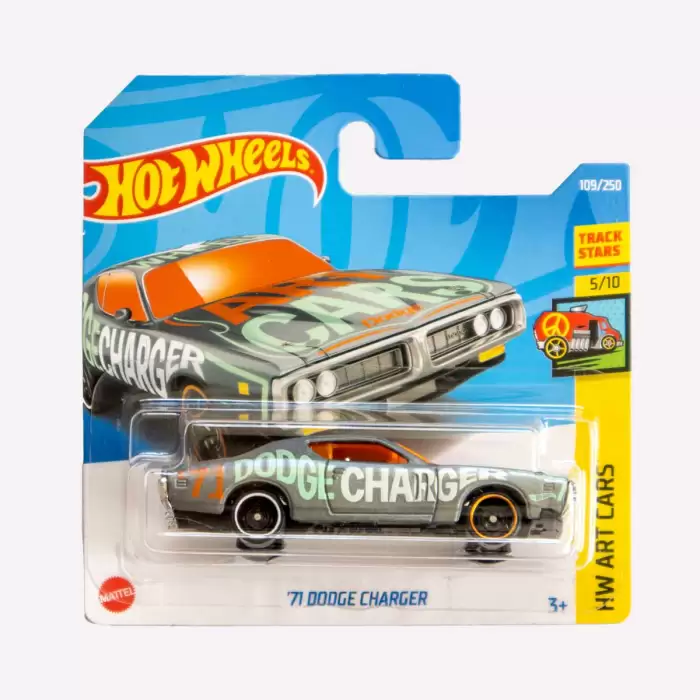 Hot Wheels - 71 Dodge Charger - Art Cars - 109