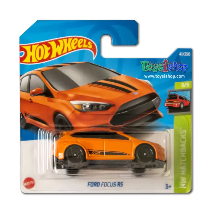 Hot Wheels - Ford Focus RS - Hatchbacks Serisi - 041