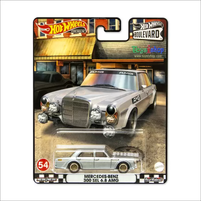 Hot Wheels Mercedes-Benz 300 SEL 6.8 AMG Boulevard Seri 54 - Premium