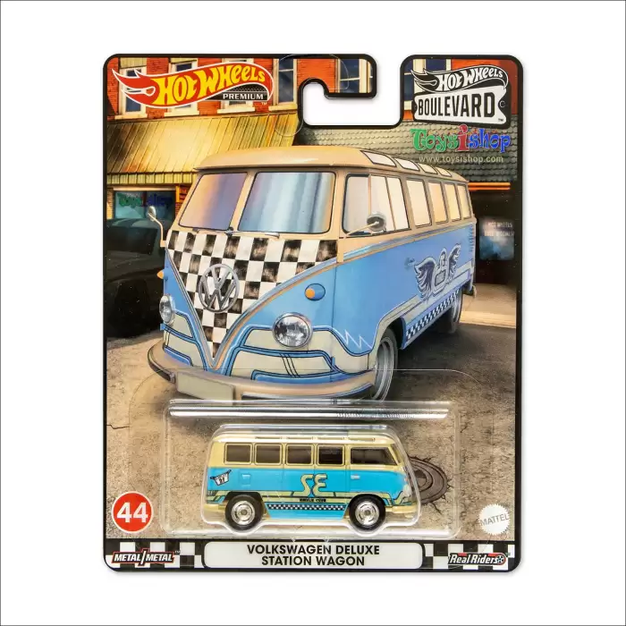 Hot Wheels Volkswagen Deluxe Station Wagon - Boulevard Seri 44 - Premium