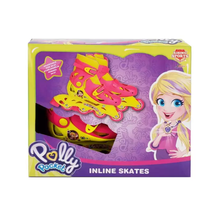 Sunman 4 Teker Polly Pocket İnline Paten 34-37 S00002456