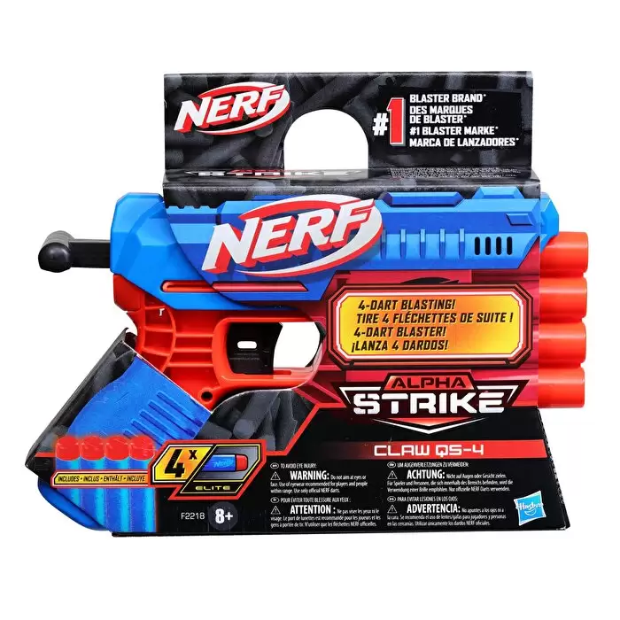 Hasbro Nerf Alpha Strike Claw QS-4 Blaster F2218