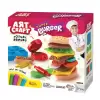 Art Craft - Hamburger Set Oyun Hamuru 200 gr