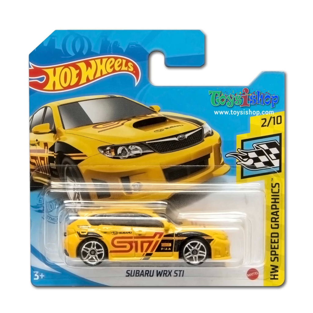 Hot Wheels Subaru Wrx Sti Hw Speed Graphics