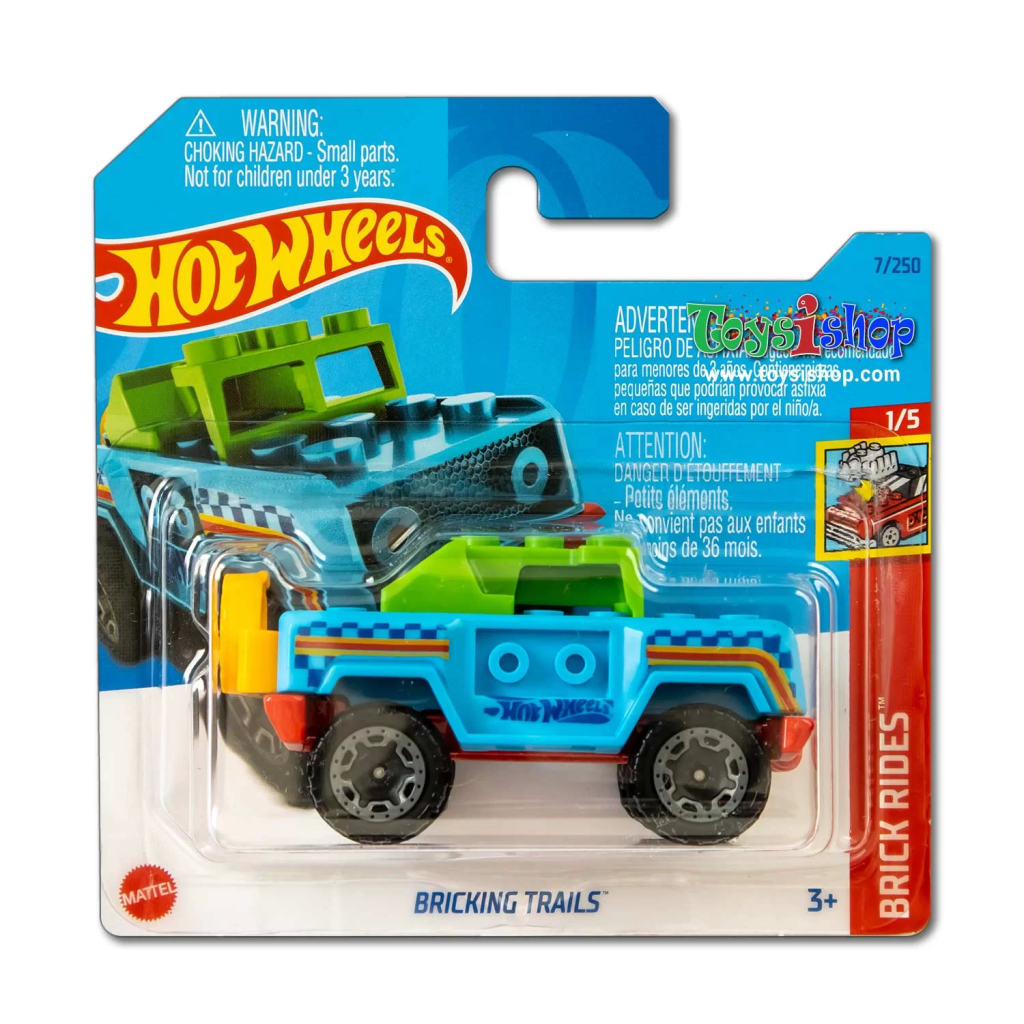 Hot Wheels Bricking Trails Brick Rides