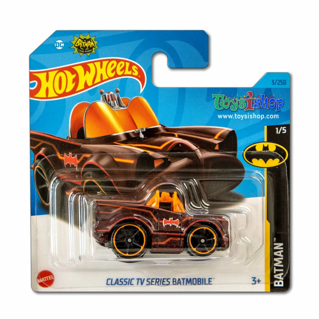 Hot Wheels 2012 Batman Series Batmobile - 1966 TV Series 1:64 Scale Die Cast Car