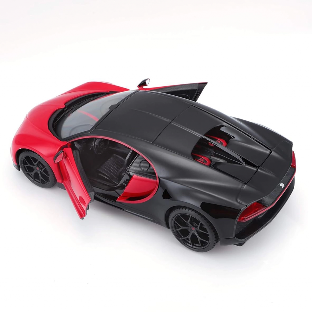 MAISTO 1:24 Scale Die-Cast Special Edition Bugatti Chiron in Grey | Import A Toy