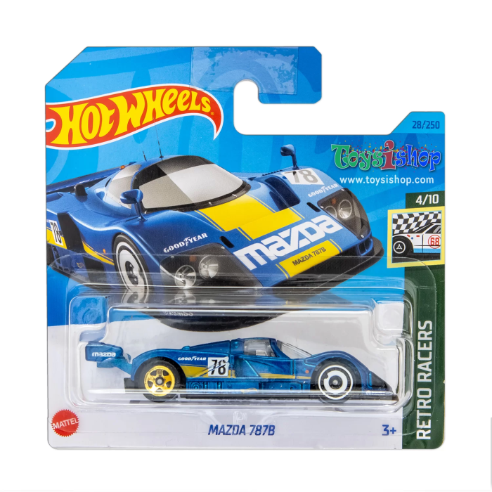 Hot Wheels Mazda 787B - Retro Racers - 28 787b hot wheels Hot Wheels Mazda 787B - Retro Racers - 28