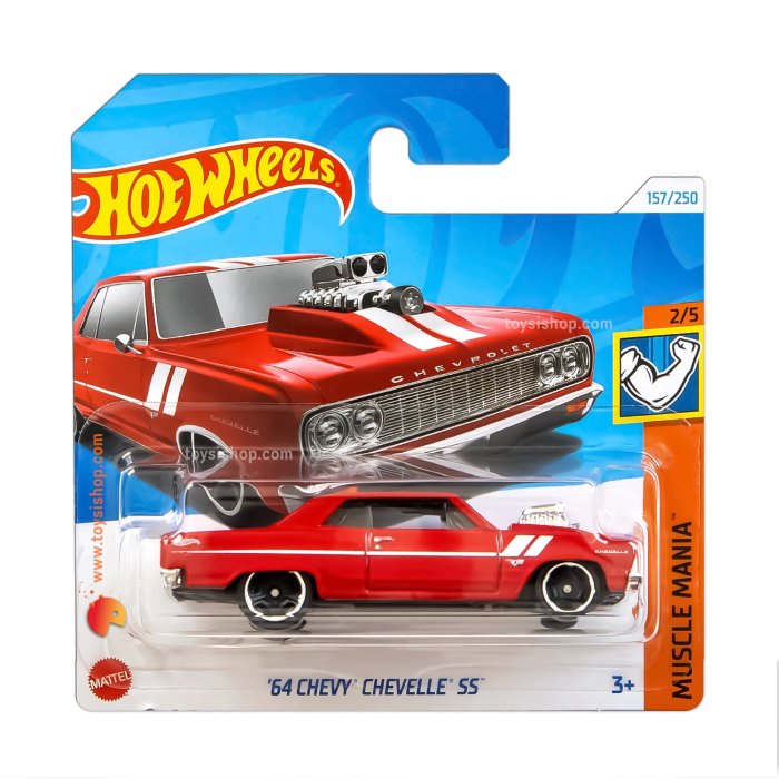 Hot Wheels 64 Chevy Chevelle SS Muscle Mania 157