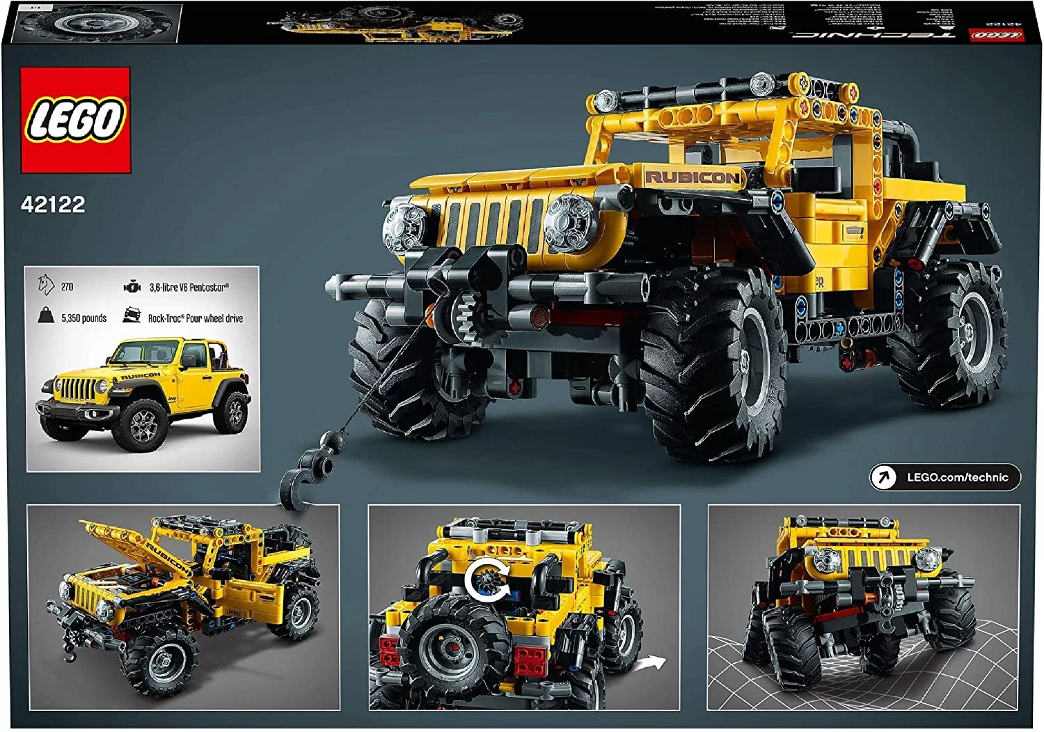 Lego Technic Jeep Wrangler 42122
