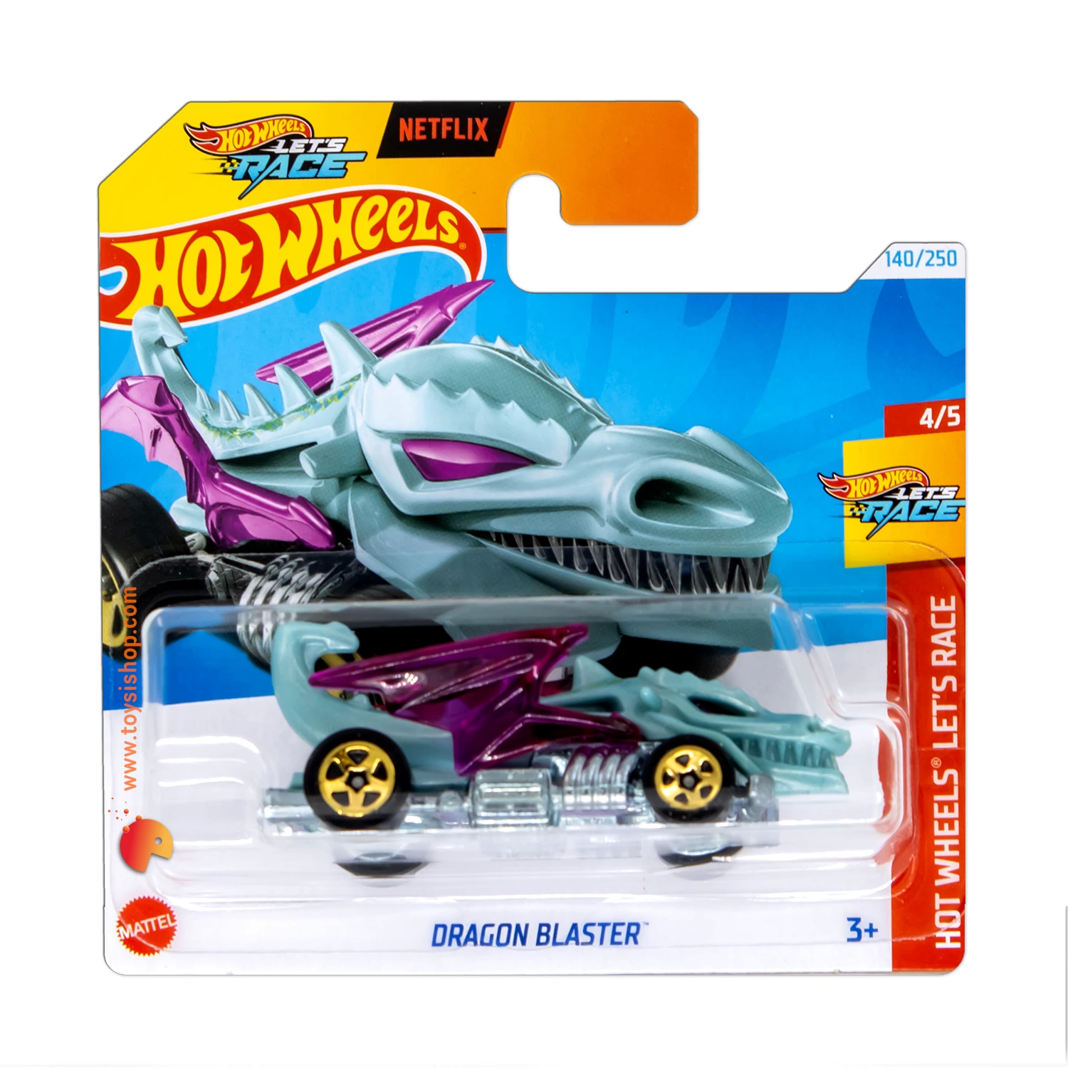 Hot Wheels Dragon Blaster - Hot Wheels Let's Race 140