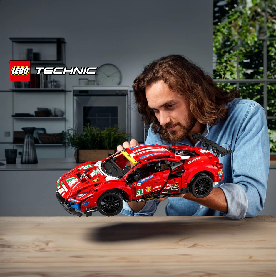 LEGO® Technic Ferrari 488 GTE “AF Corse #51” - 42125