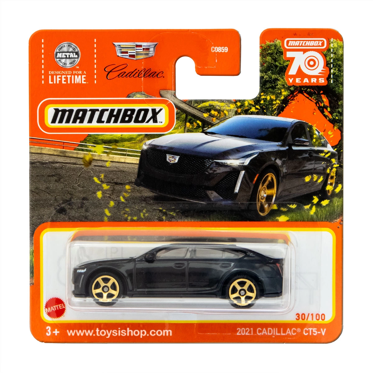 Matchbox 2021 Cadillac CT5-V Diecast Car | 1:64 Scale Toy Vehicle
