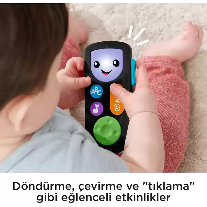 Fisher-Price Eğlen ve Öğren İzle ve Öğren Kumanda - HHH27