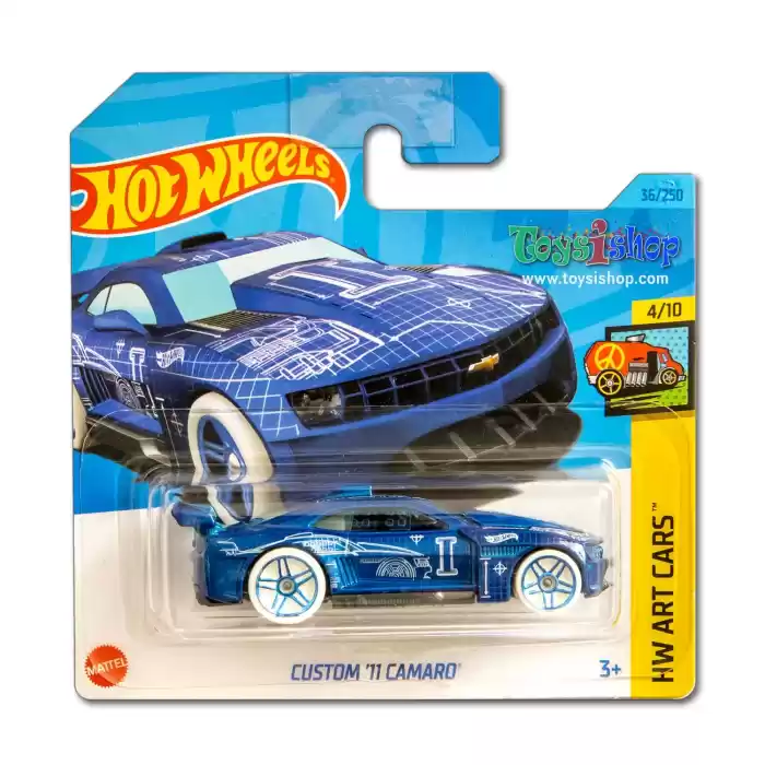 Hot Wheels Custom 11 Camaro - HW Art Cars - 36