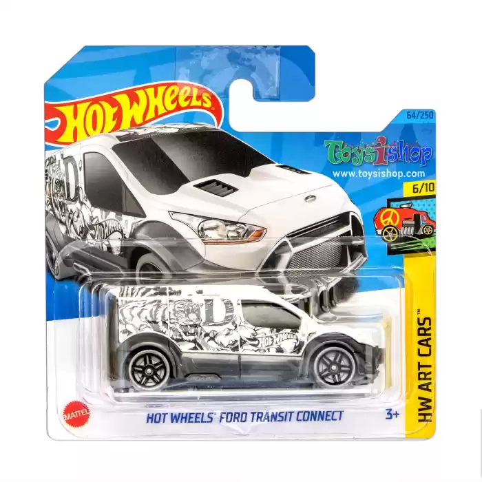 Hot Wheels Ford Transit Connect- HW Art Cars - 64