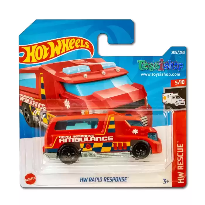 Hot Wheels - HW Rapit Rsponse - HW Resque - 205