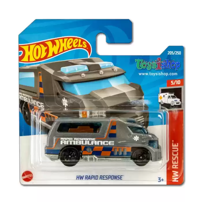 Hot Wheels - HW Rapit Rsponse - HW Resque - 205