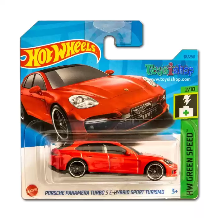 Hot Wheels Porsche Panamera Turbo S E-Hybrid Sport Turismo - Green Speed - 38