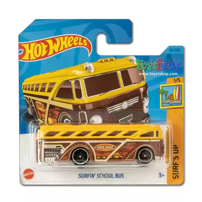 Hot Wheels Surfin School Bus - Surfs Up - 24