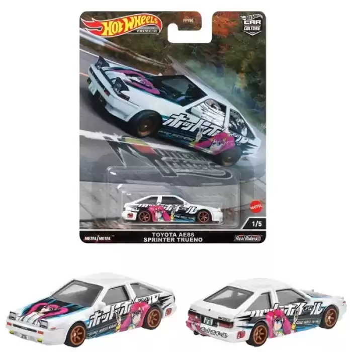 Hot Wheels Toyota AE86 Sprinter Trueno - Premium