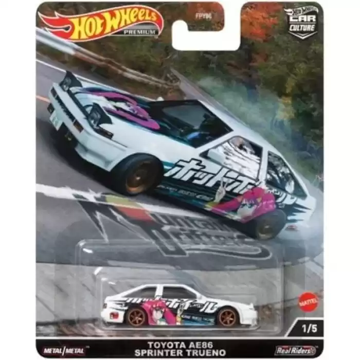 Hot Wheels Toyota AE86 Sprinter Trueno - Premium