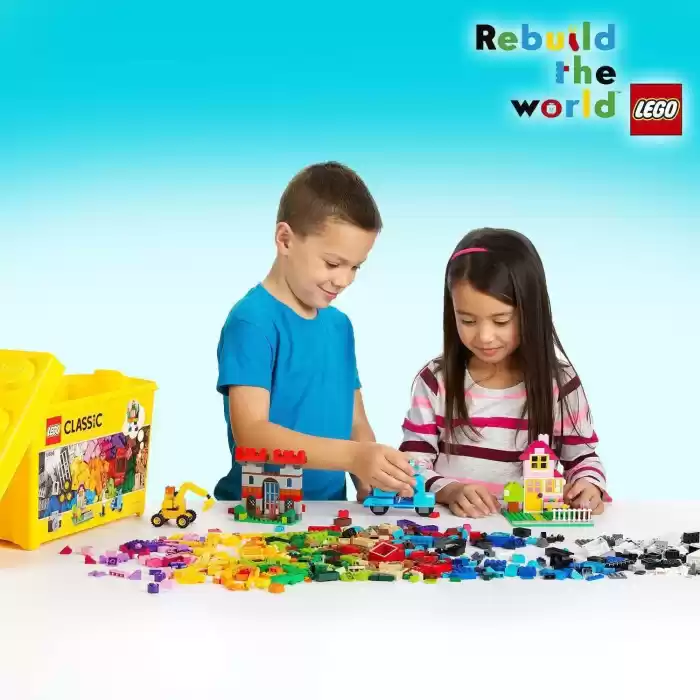 LEGO Büyük Boy Yaratıcı Yapım Kutusu, Çok Renkli ,10698