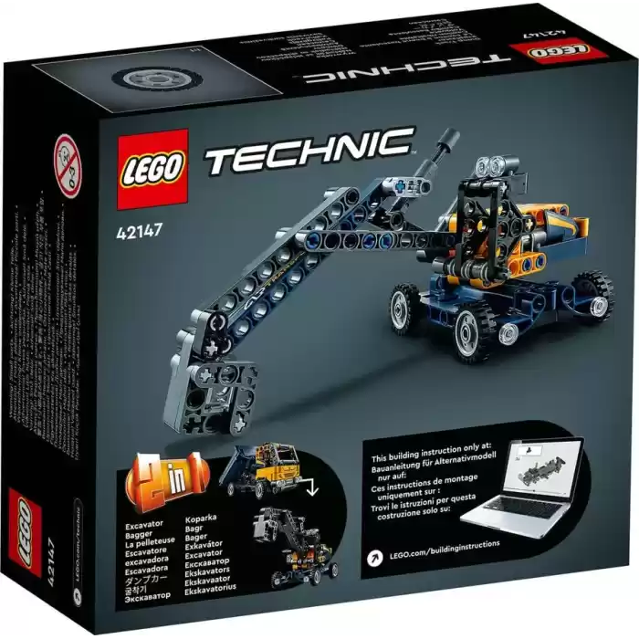 LEGO Technic Damperli Kamyon - 42147 (Parça Sayısı 177)