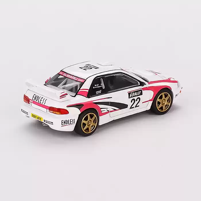 MINI GT: 1/64 Subaru Impreza WRC98 1999 Rally Tour de Corse #22