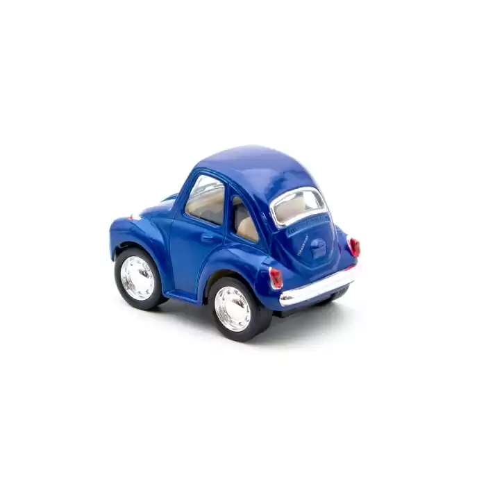 Die Cast Metal Little Beetle Oyuncak 4.5 CM - Parlak Renk