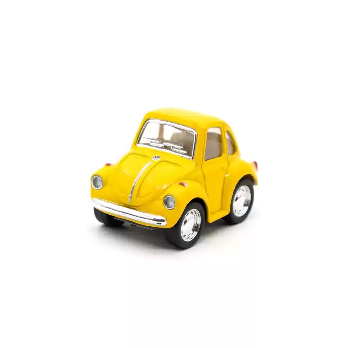 Die Cast Metal Little Beetle Oyuncak 4.5 CM - Parlak Renk