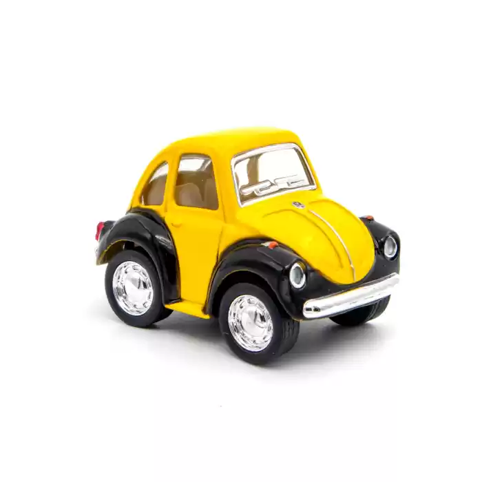 Die Cast Metal Little Beetle Oyuncak 4.5 CM İki Renkli