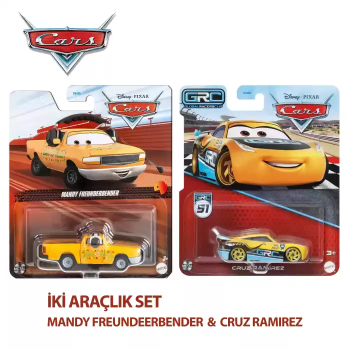 Disney Pixar Cars İkili Set - Mandy Freunderbender ve Cruz Ramirez