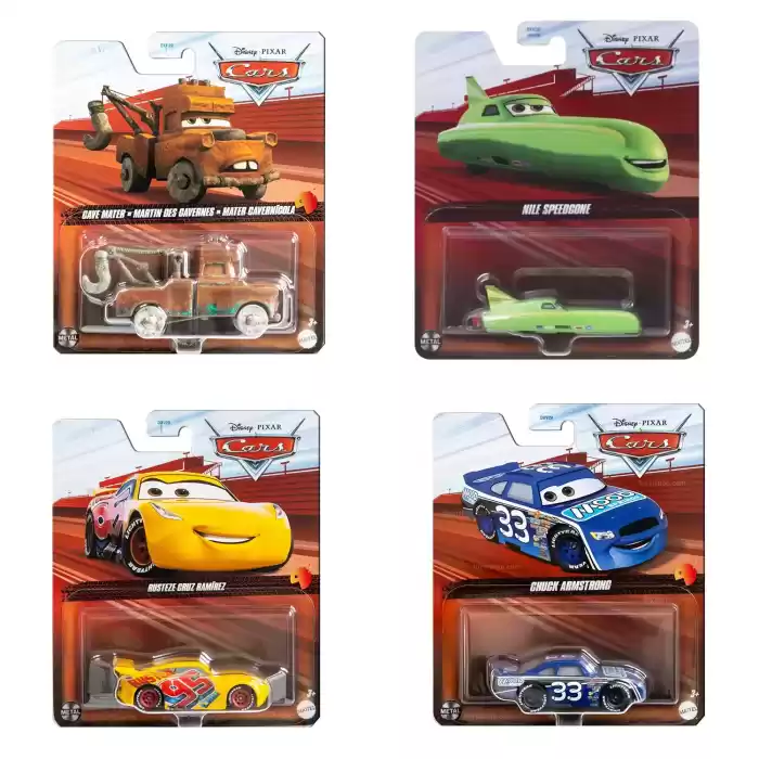 Pixar Cars 3 Tekli Karakter Araçları 20li Araç Seti -96DP Toplu satış