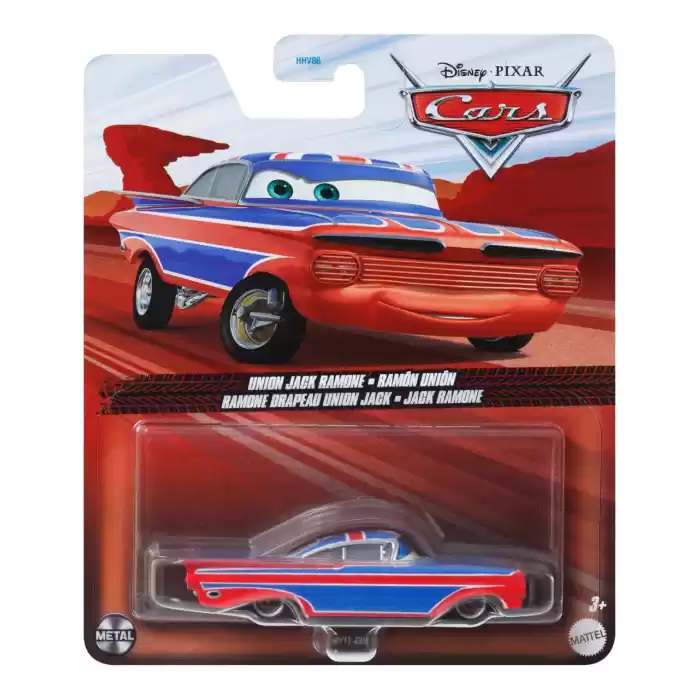 Disney Pixar Cars - Union Jack Ramone , HTY11