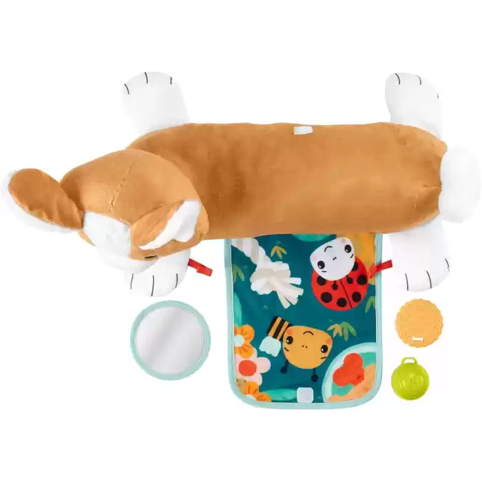 Fisher-Price 3ü 1 Arada Köpekçik Uzanma Yastığı, HJW10