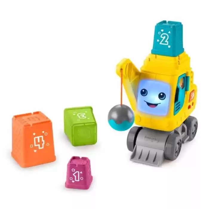 Fisher Price Sesli ve Işıklı Eğitici Vinç HWY62