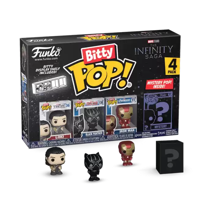 Funko Bitty POP Marvel Loki 4lü Paket