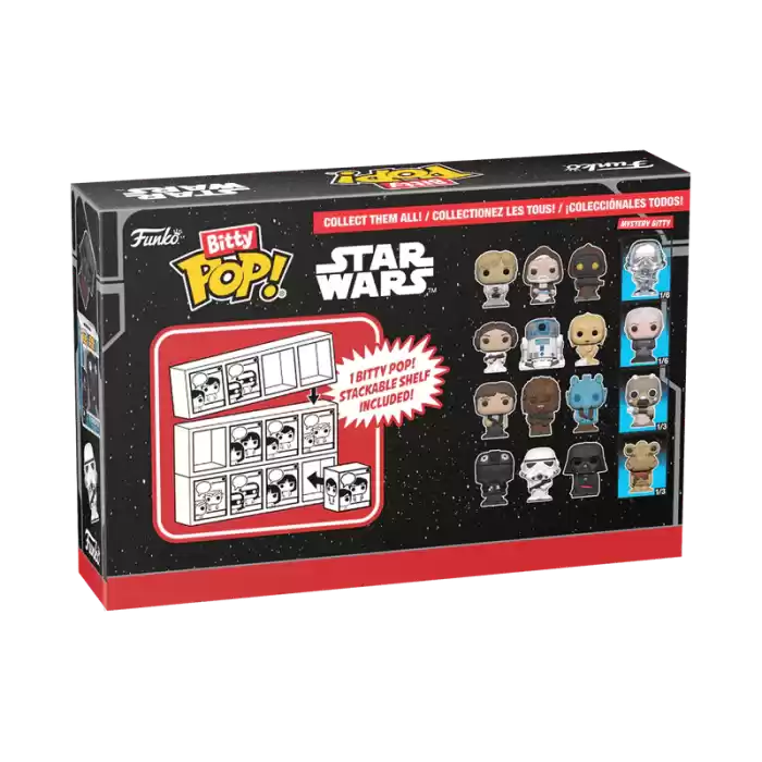 Funko Bitty POP: Star Wars- Luke 4PK