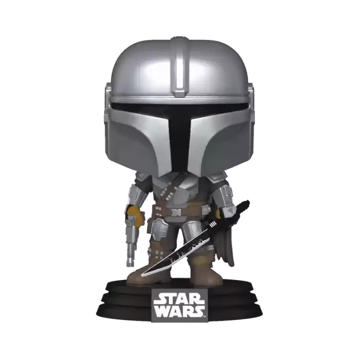 Funko POP Star Wars: The Mandalorian with Darksaber No : 663