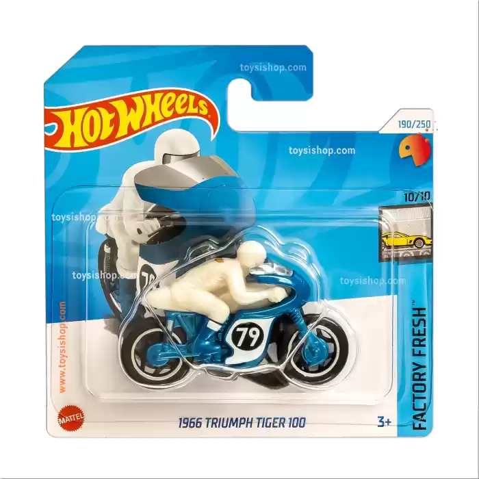 Hot Wheels 1966 Triumph Tiger - Factory Fresh 190