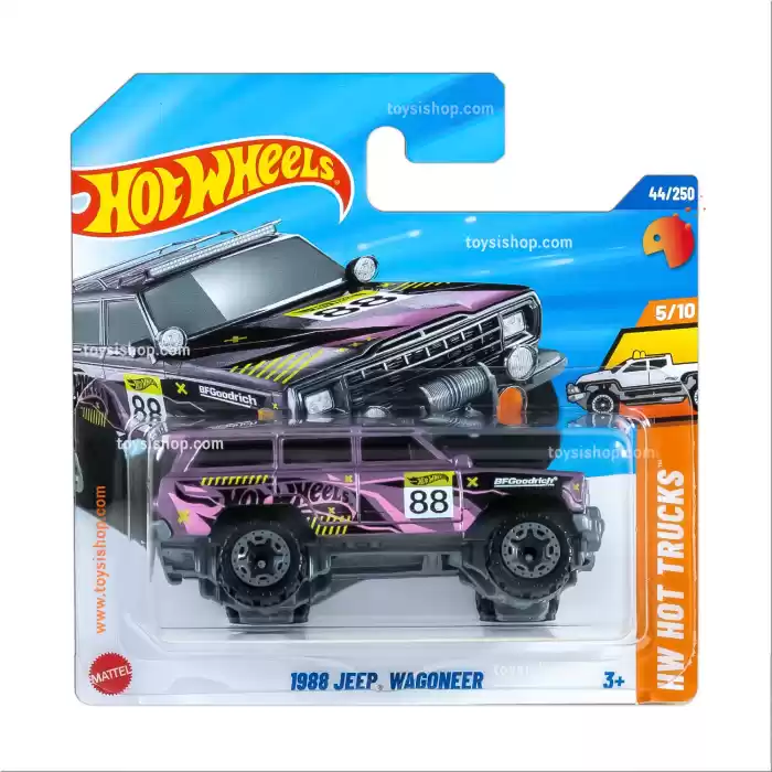 Hot Wheels Tekli Arabalar 1988 Jeep Wagoneer - HW Hot Trucks - 44