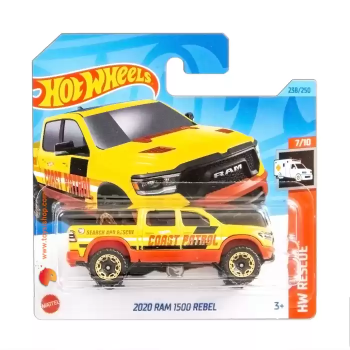 Hot Wheels - 2020 Ram 1500 Rebel - HW Rescue (TH) - 238