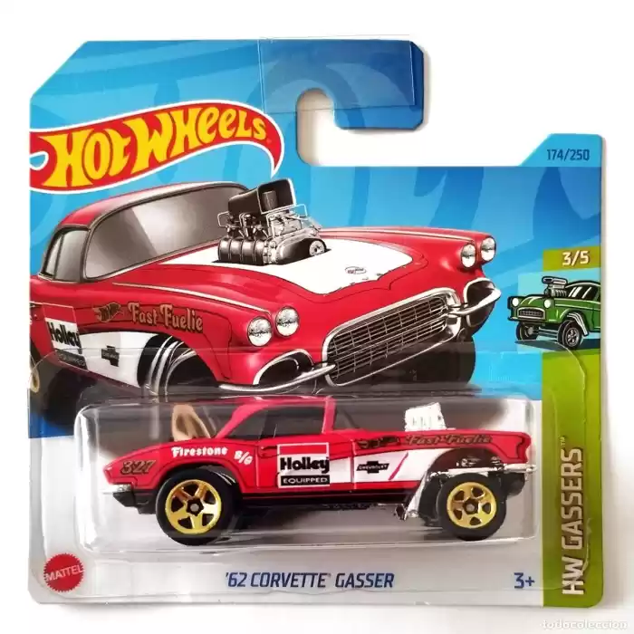 Hot Wheels 62 Corvette Gasser - HW Gassers - 174